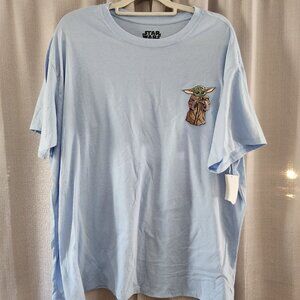 Star Wars Baby Yoda Womans Tee Plus size 3X Come On Baby Do the Magic Hand Thing